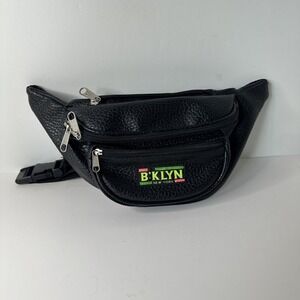 Vintage B'KLYN New York Fanny Pack -  Black Nylon. Very Nice Condition.